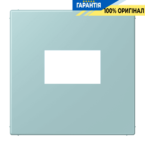 Накладка для USB зарядки JUNG LC1969USB214 céruléen clair (32033) синій світлий