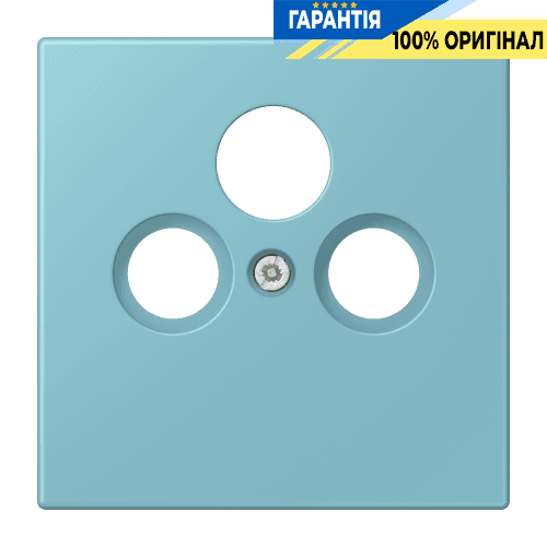 Накладка для SAT-TV розетки JUNG LC990SAT213, колір céruléen moyen (32032)