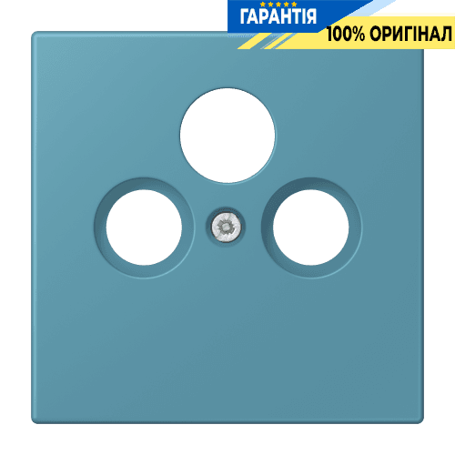Накладка для SAT-TV розетки JUNG LC990SAT212 céruléen vif (32031)