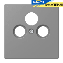 Накладка для SAT-TV розетки JUNG LC990SAT203 gris 31 сіра