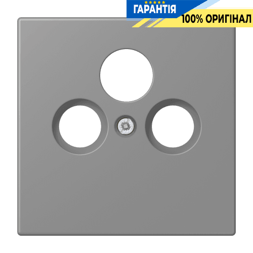 Накладка для SAT-TV розетки JUNG LC990SAT203 gris 31 сіра
