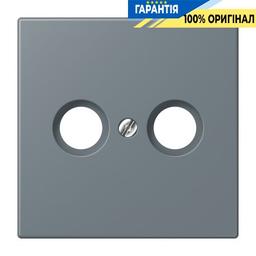 Накладка для TV розетки JUNG LC990TV251 gris 59 сіра