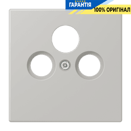 Накладка для SAT-TV розетки JUNG LC990SAT205 gris clair 31 світло-сірого кольору