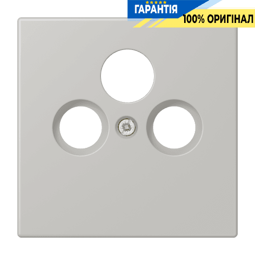 Накладка для SAT-TV розетки JUNG LC990SAT205 gris clair 31 світло-сірого кольору