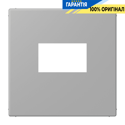 Накладка для USB зарядки JUNG LC1969USB204 gris moyen (32012) сіра