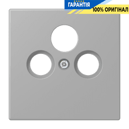 Накладка для SAT-TV розетки JUNG LC990SAT204 gris moyen, колір сірий, артикул 32012