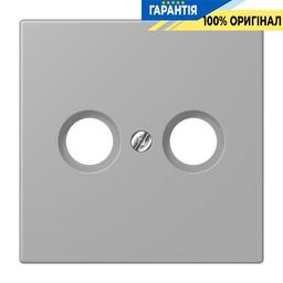 Накладка для TV розетки JUNG LC990TV204 gris moyen, артикул 32012, колір сірий