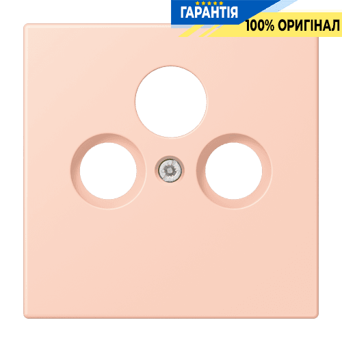 Накладка для SAT-TV розетки JUNG LC990SAT234 l’ocre rouge clair, серія 32112
