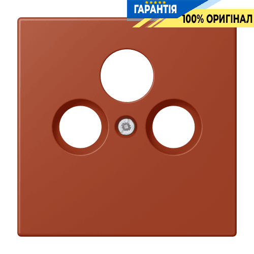 Накладка для SAT-TV розетки JUNG LC990SAT232 l'ocre rouge (32110)