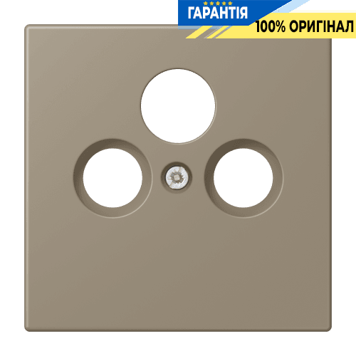 Накладка для SAT-TV розетки JUNG LC990SAT242 колір ombre naturelle moyenne (32141)