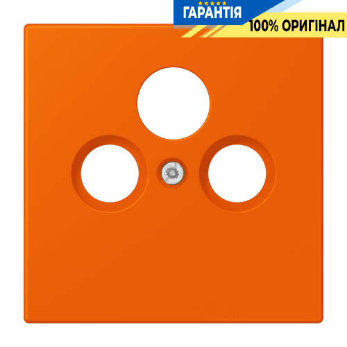 Накладка для SAT-TV розетки JUNG LC990SAT224 помаранчева