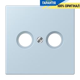 Накладка для TV розетки JUNG LC990TV208 outremer clair, артикул 32022, колір світло-синій