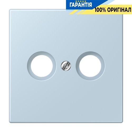Накладка для TV розетки JUNG LC990TV208 outremer clair, артикул 32022, колір світло-синій