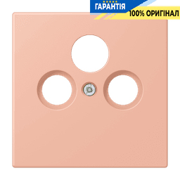 Накладка для SAT-TV розетки JUNG LC990SAT231 rose clair, серія 32102, колір світло-рожевий