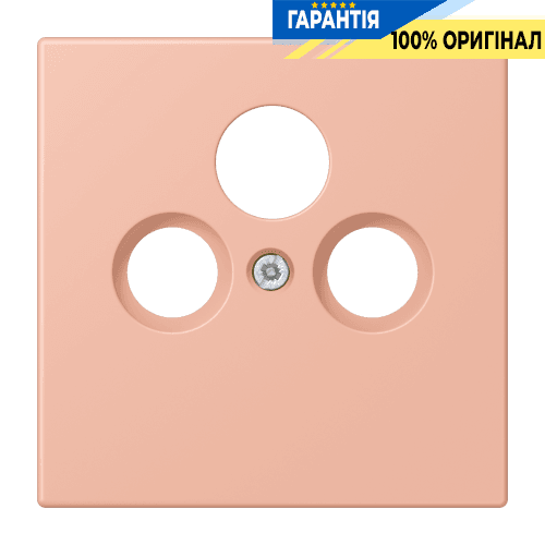 Накладка для SAT-TV розетки JUNG LC990SAT231 rose clair, серія 32102, колір світло-рожевий