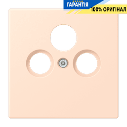 Накладка для SAT-TV розетки JUNG LC990SAT228 rose pâle, серія 32091, колір світло-рожевий