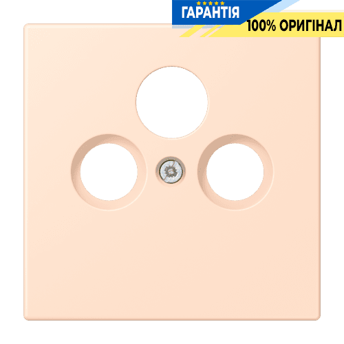Накладка для SAT-TV розетки JUNG LC990SAT228 rose pâle, серія 32091, колір світло-рожевий