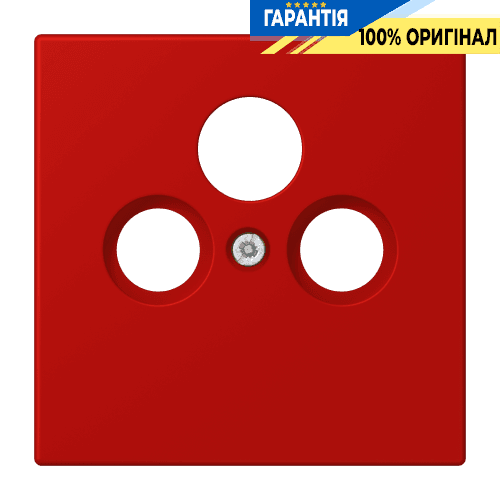 Накладка для SAT-TV розетки JUNG LC990SAT227 rouge vermillon 31, оригінальна серія 32090