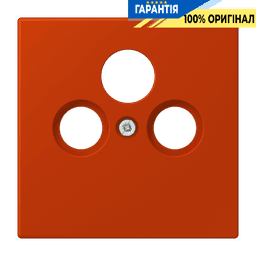 Накладка для SAT-TV розетки JUNG LC990SAT244 rouge vermillon 59 мм
