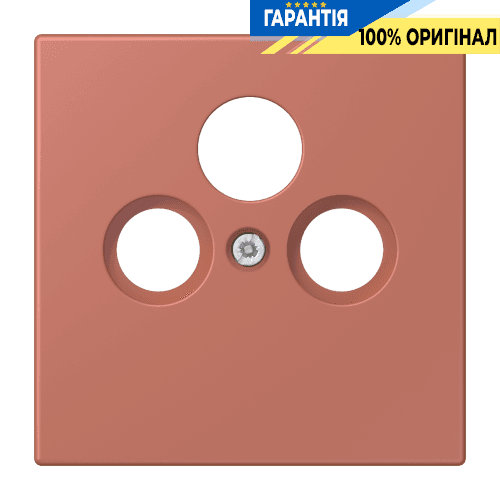 Накладка для SAT-TV розетки JUNG LC990SAT236 колір terre sienne brique, серія 32121