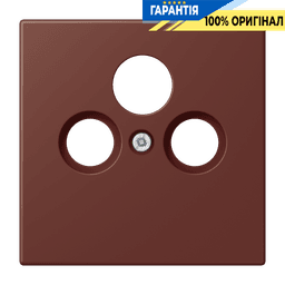 Накладка для SAT-TV розетки JUNG LC990SAT235 колір terre sienne brûlée 31 (32120)