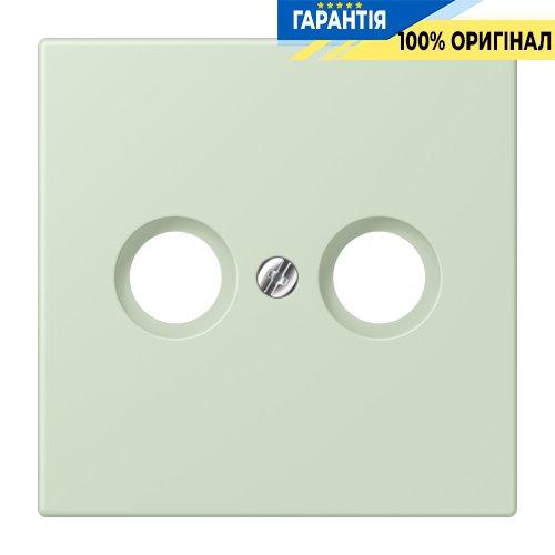 Накладка для TV розетки JUNG LC990TV218 світло-бежевого кольору vert anglais pâle