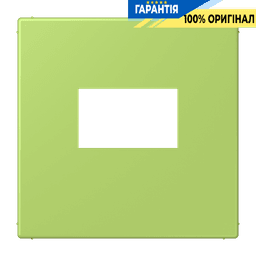 Накладка для USB зарядки JUNG LC1969USB221 vert clair, колір світло-сірий, серія 32052