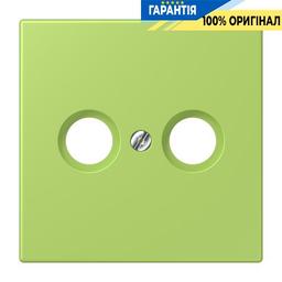 Накладка для TV розетки JUNG LC990TV221 vert clair, артикул 32052, світло-сірий колір