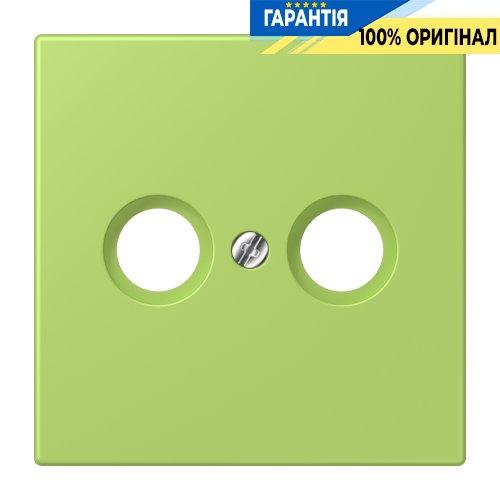 Накладка для TV розетки JUNG LC990TV221 vert clair, артикул 32052, світло-сірий колір