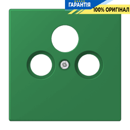 Накладка для SAT-TV розетки JUNG LC990SAT219 vert foncé, темно-сіра, оригінал