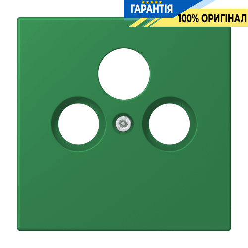Накладка для SAT-TV розетки JUNG LC990SAT219 vert foncé, темно-сіра, оригінал