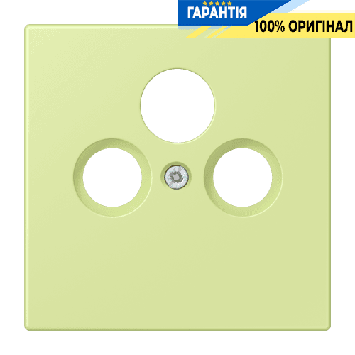 Накладка для SAT-TV розетки JUNG LC990SAT222 вертикальна світло-жовта