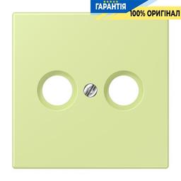 Накладка для TV розетки JUNG LC990TV222 вертикальна світло-жовта (32053)