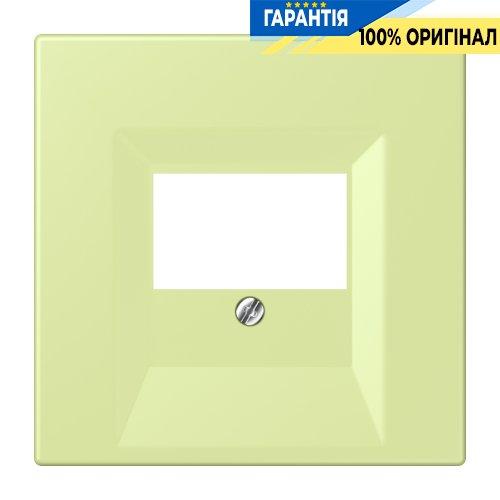 Накладка для гнізд TAE JUNG LC969T222 вертикальна світло-жовта