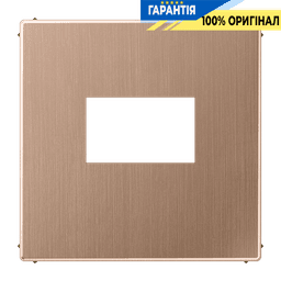 Накладка для зарядки USB Jung BRG1969USB матова бронза, сумісна з розетками Jung
