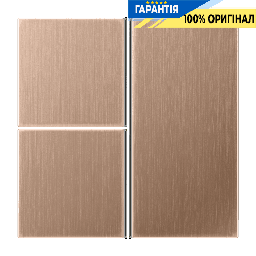 Комплект клавіш для кнопкового модуля F40, 3 канали, Jung BRG2403TSA, матова бронза