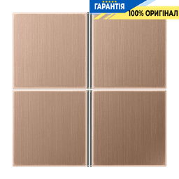 Комплект клавіш для кнопкового модуля F40 4 канали Jung BRG2404TSA матова бронза