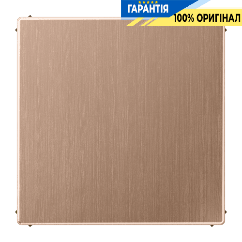 Заглушка Jung BRG2994B матова бронза для розеток та вимикачів