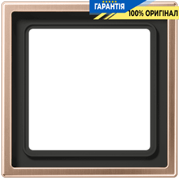 Рамка 1-постова Jung BRG2981 матова бронза для електроустановок