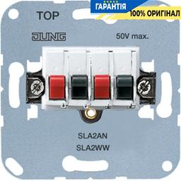 Механізм розетки акустичної «стерео» SLA2WW Jung