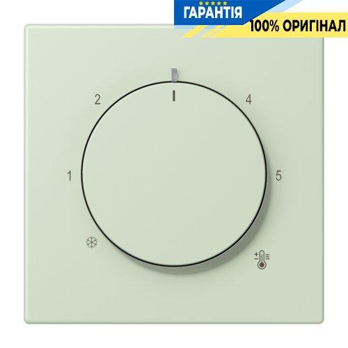 Накладка для термостата JUNG LC1749BF218 vert anglais pâle, оригінальна деталь, світло-бежевий колір