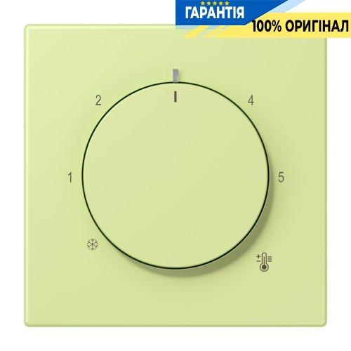 Накладка для термостата JUNG LC1749BF222 vert jaune clair, світло-жовта