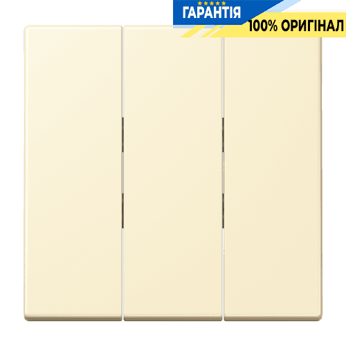 Клавіша для вимикача 3-а JUNG LC993BF201 blanc, біла, серія 32001