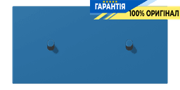 Накладка 2-позиційна для вимикача з 2 тумблерами «циліндр» горизонтальна JUNG LC12-200R0211 bleu céruléen 31 (32030)