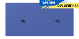 Накладка 2-позиційна для вимикача з двома тумблерами «циліндр» горизонтальна JUNG LC12-200R0206 bleu outremer 31 (32020)