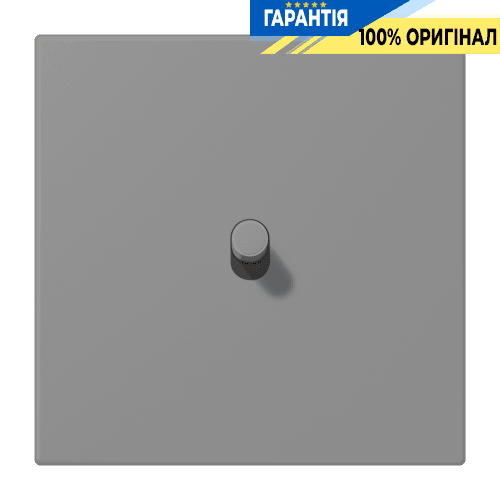 Накладка 1-полюсна для вимикача з тумблером «циліндр» JUNG LC12-0R0203 gris 31 (32011)