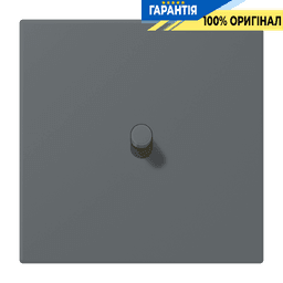 Накладка 1-полюсна для вимикача з тумблером «циліндр» JUNG LC12-0R0202 gris foncé 31 (32010)