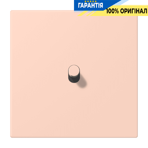 Накладка 1-полюсна для вимикача з тумблером «циліндр» JUNG LC12-0R0234 l’ocre rouge clair (32112)