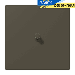 Накладка 1-полюсна для вимикача з тумблером «циліндр» JUNG LC12-0R0241 ombre naturelle 31 (32140)