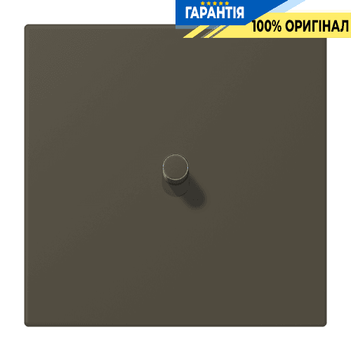 Накладка 1-полюсна для вимикача з тумблером «циліндр» JUNG LC12-0R0241 ombre naturelle 31 (32140)